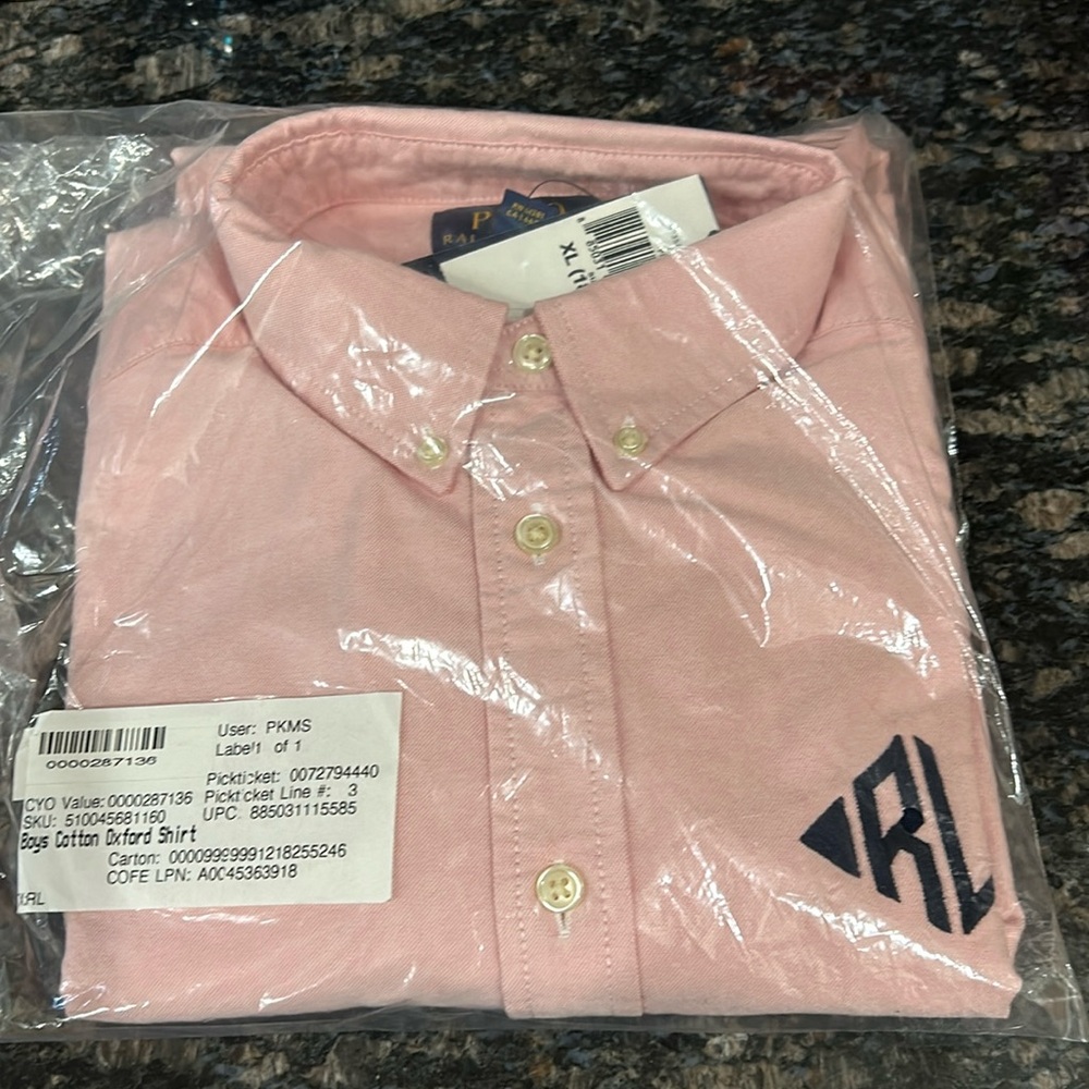 Brand new polo ralph Lauren pink